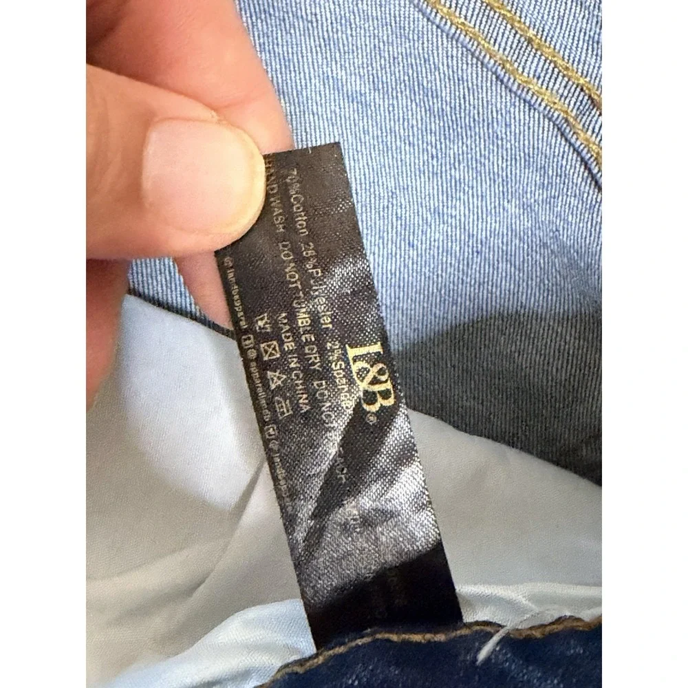 L&B Lucky Blessed Bell Bottom Mid Rise Flare Jeans Stretch Women's Size 10 - Picture 6 of 15